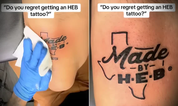 Supermarket Logo Tattoo Becomes a Symbol of Pride №01 - tattoovalue.net