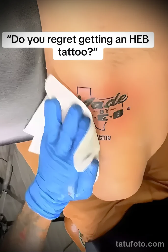 Supermarket Logo Tattoo Becomes a Symbol of Pride №02 - tattoovalue.net