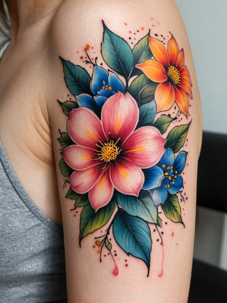 Watercolor Tattoos: Pros and Cons of the Style