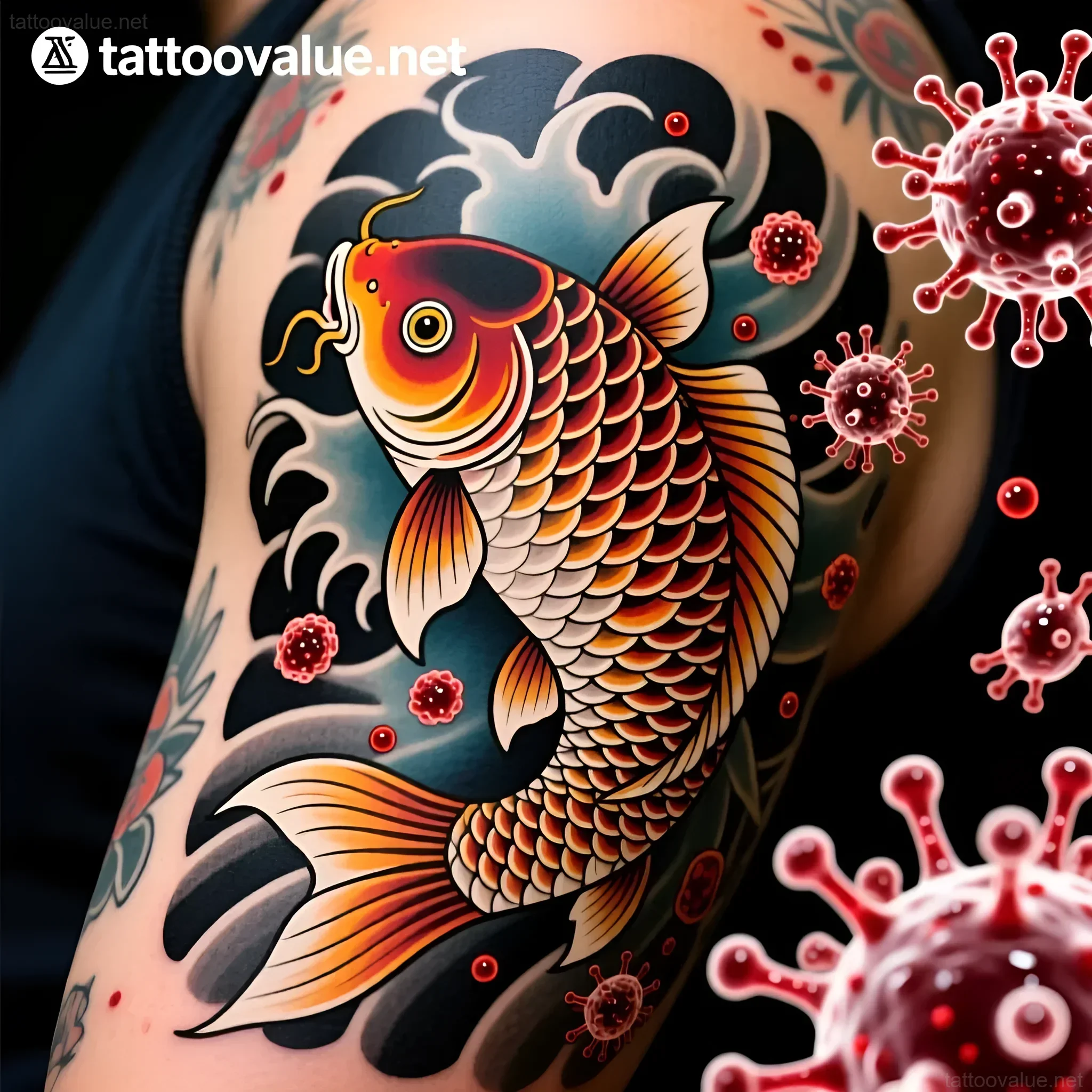 Изображение раздела 'Interesting Facts: Tattooing, Immunity & Long-Term Health' в статье про Can tattoos cause swollen lymph nodes years later?