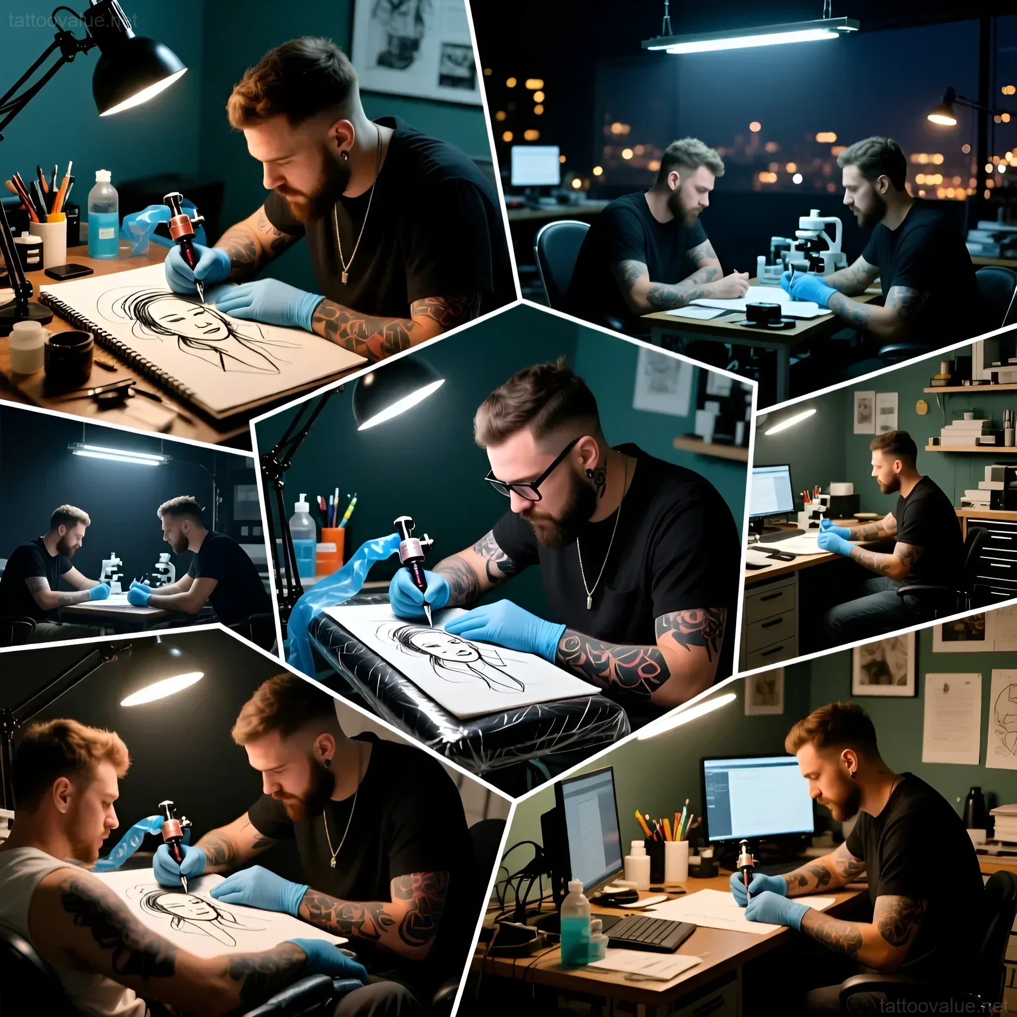 Изображение раздела 'The Daily Grind: Understanding the Unique Demands on Tattoo Artists' Time' в статье про How to manage appointment books and avoid burnout