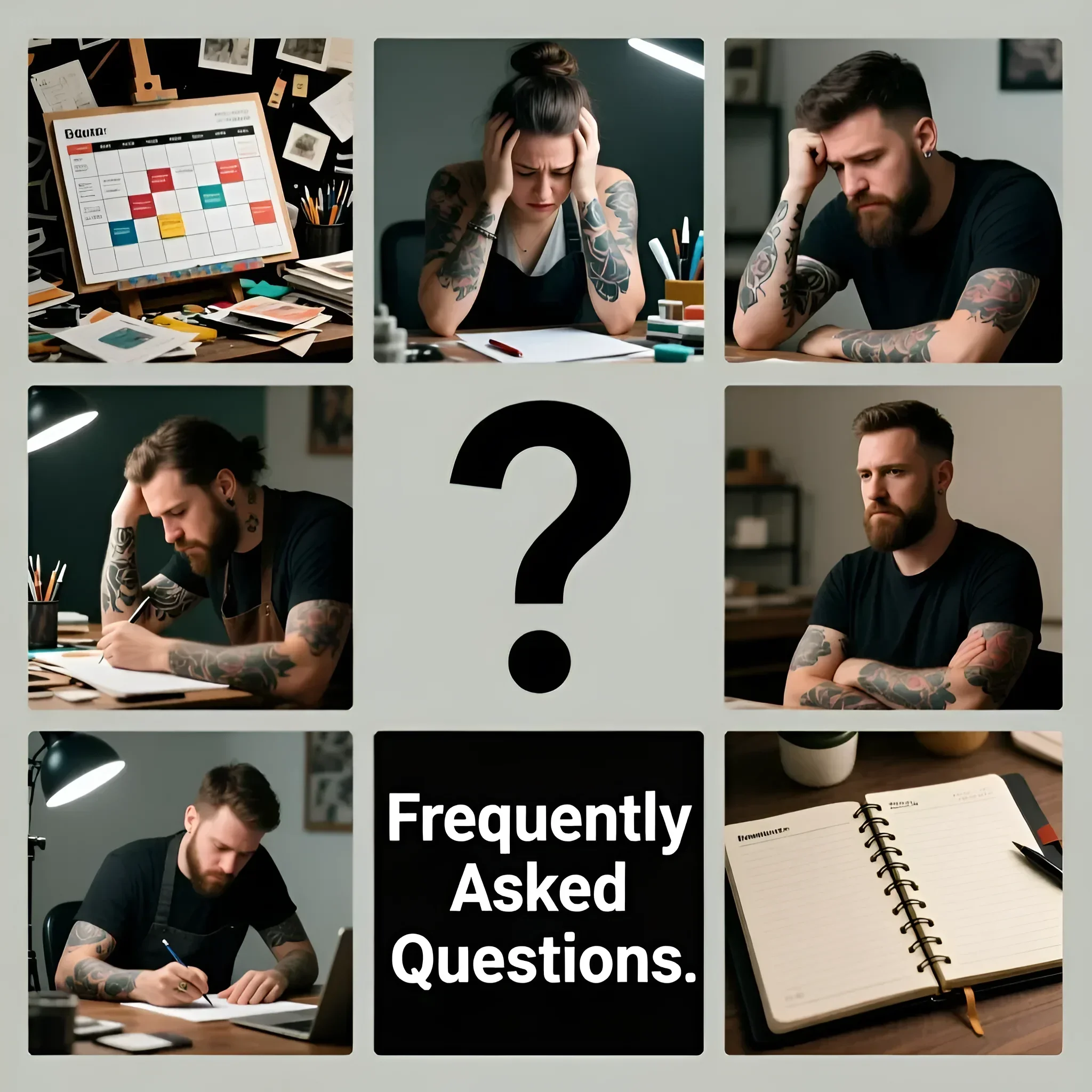 Изображение раздела 'Frequently Asked Questions: Tackling Common Booking & Burnout Challenges' в статье про How to manage appointment books and avoid burnout