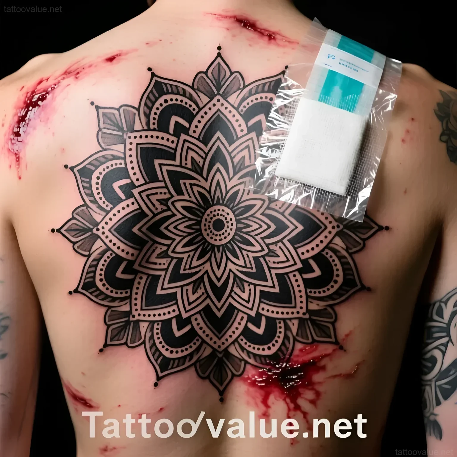 Изображение раздела 'Understanding the Challenges of Healing Large Tattoos' в статье про The ultimate guide to healing your extensive tatto