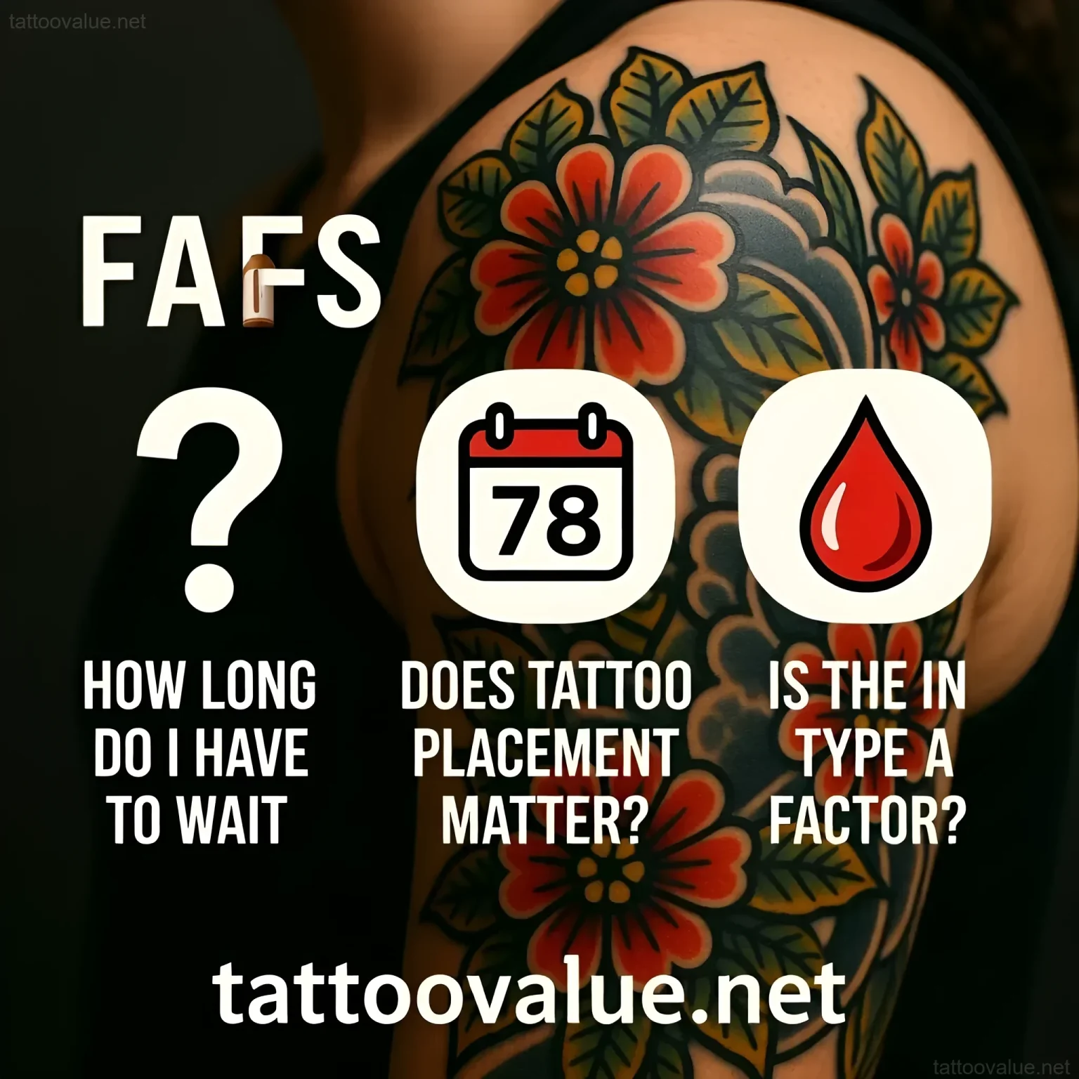 Изображение раздела 'Popular Variations & Common Questions About Tattoo & Blood Donation' в статье про Can you donate blood after a tattoo? The essential