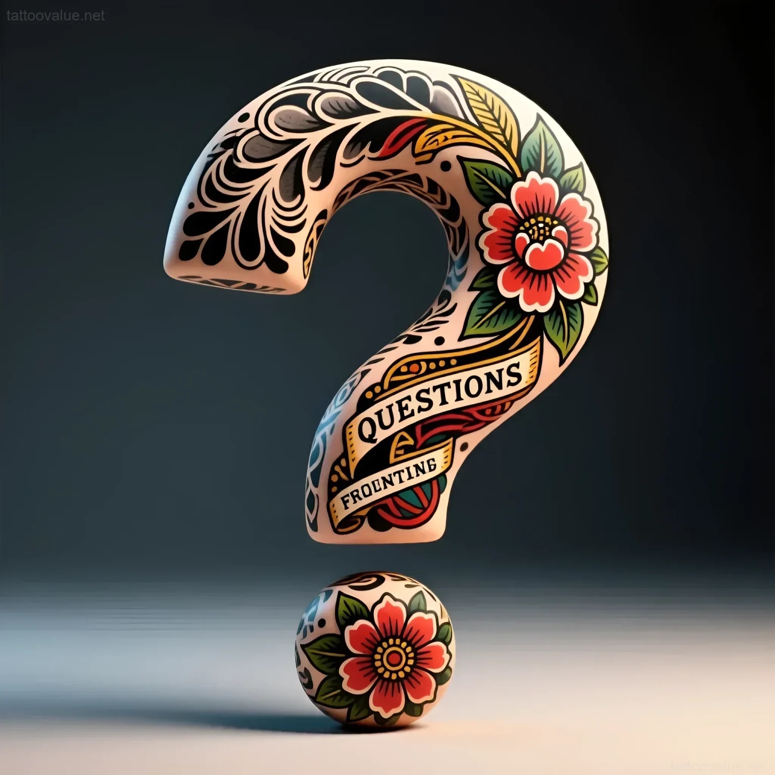 Изображение раздела 'Frequently Asked Questions (FAQ) About Tattoo Artist Branding' в статье про How to create a cohesive and professional online b