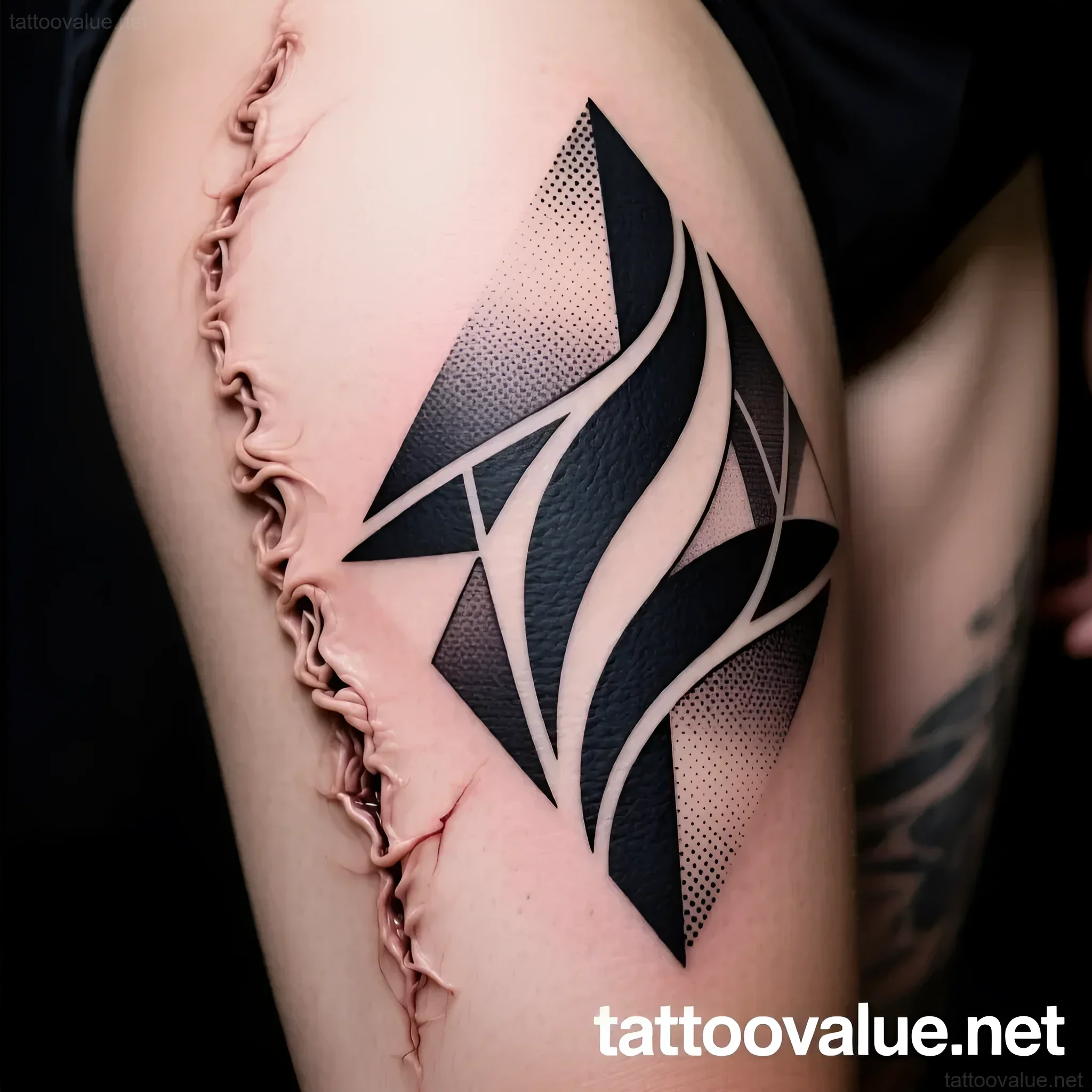 Изображение раздела 'Design Strategies for Effective Scar Camouflage: Patterns, Contrast & Flow' в статье про How to design tattoos that effectively cover sever