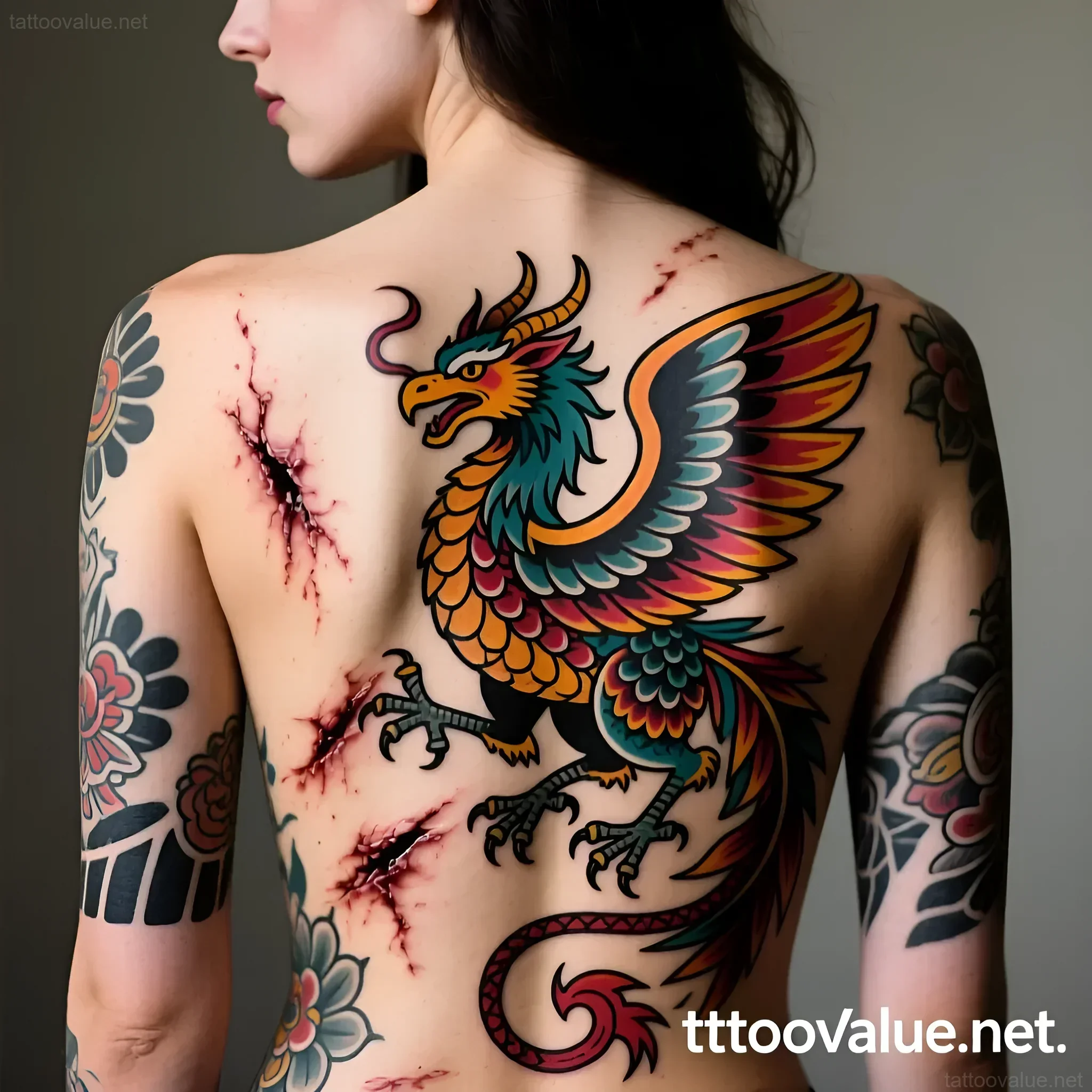 Изображение раздела 'The Symbolism of Reclaiming Your Story Through Scar Coverage' в статье про How to design tattoos that effectively cover sever