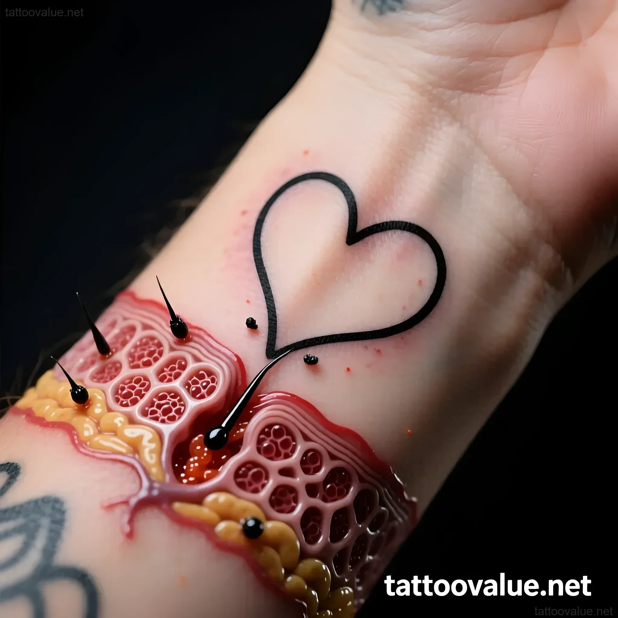 Изображение раздела 'Why Does My Tattoo Feel & Look Raised? The Science Behind It' в статье про Is it normal for a healing tattoo to have a raised