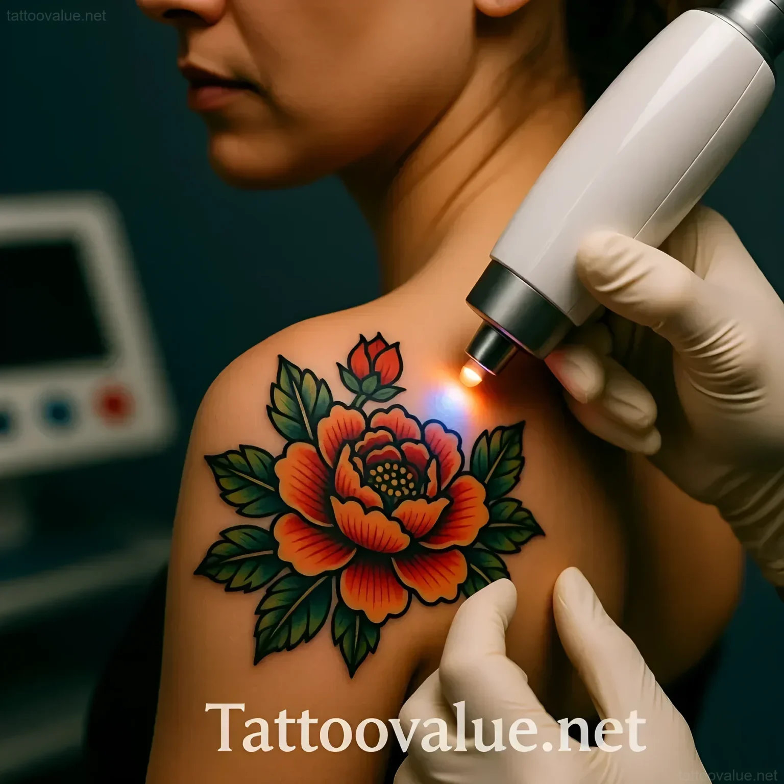 Изображение раздела 'How Laser Tattoo Removal Works: Targeting Ink with Light' в статье про Removing a tattoo with saline vs. laser: a compari
