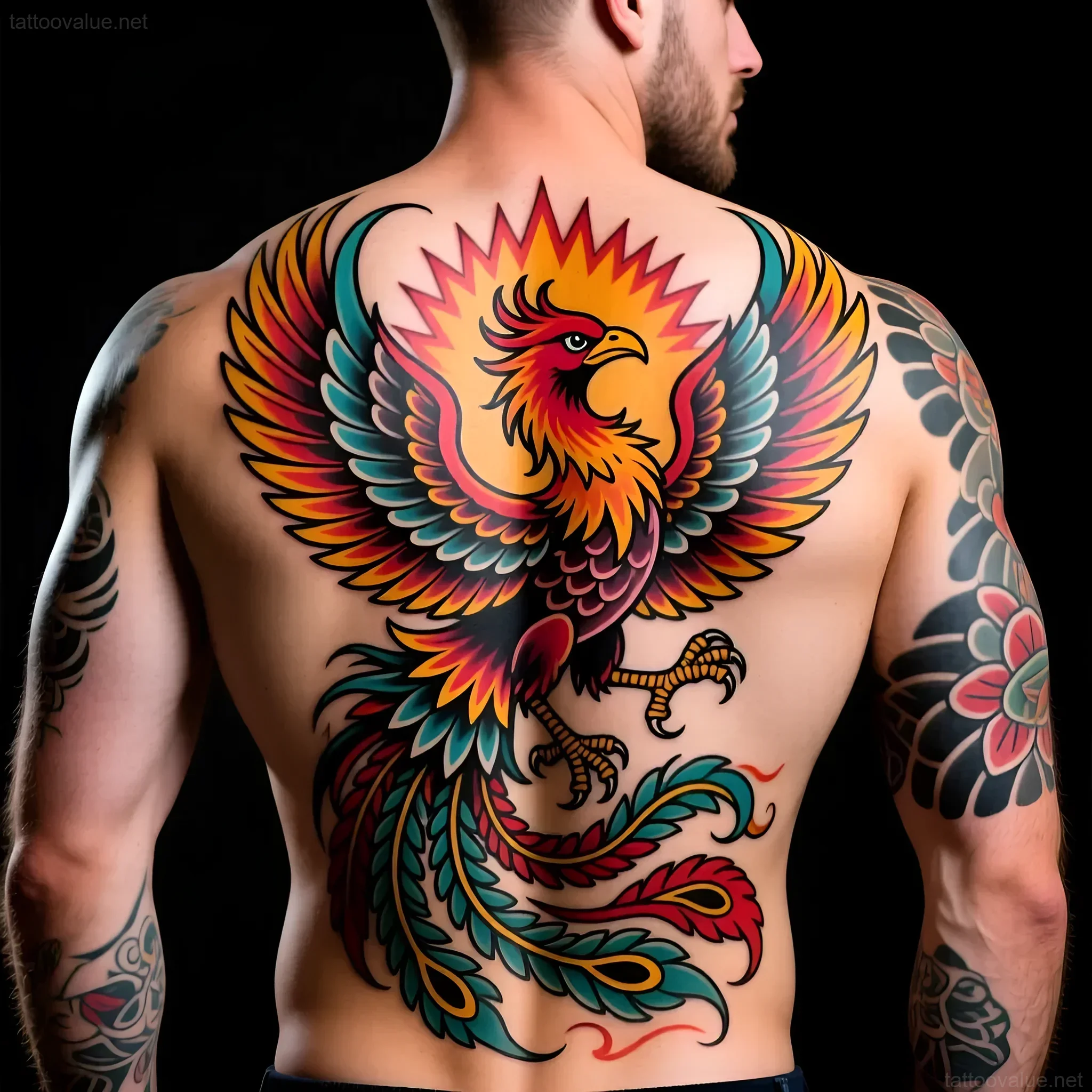 Изображение раздела 'The Pros of Going All-In: Why People Choose Full Back Pieces' в статье про The pros and cons of getting your whole back tatto