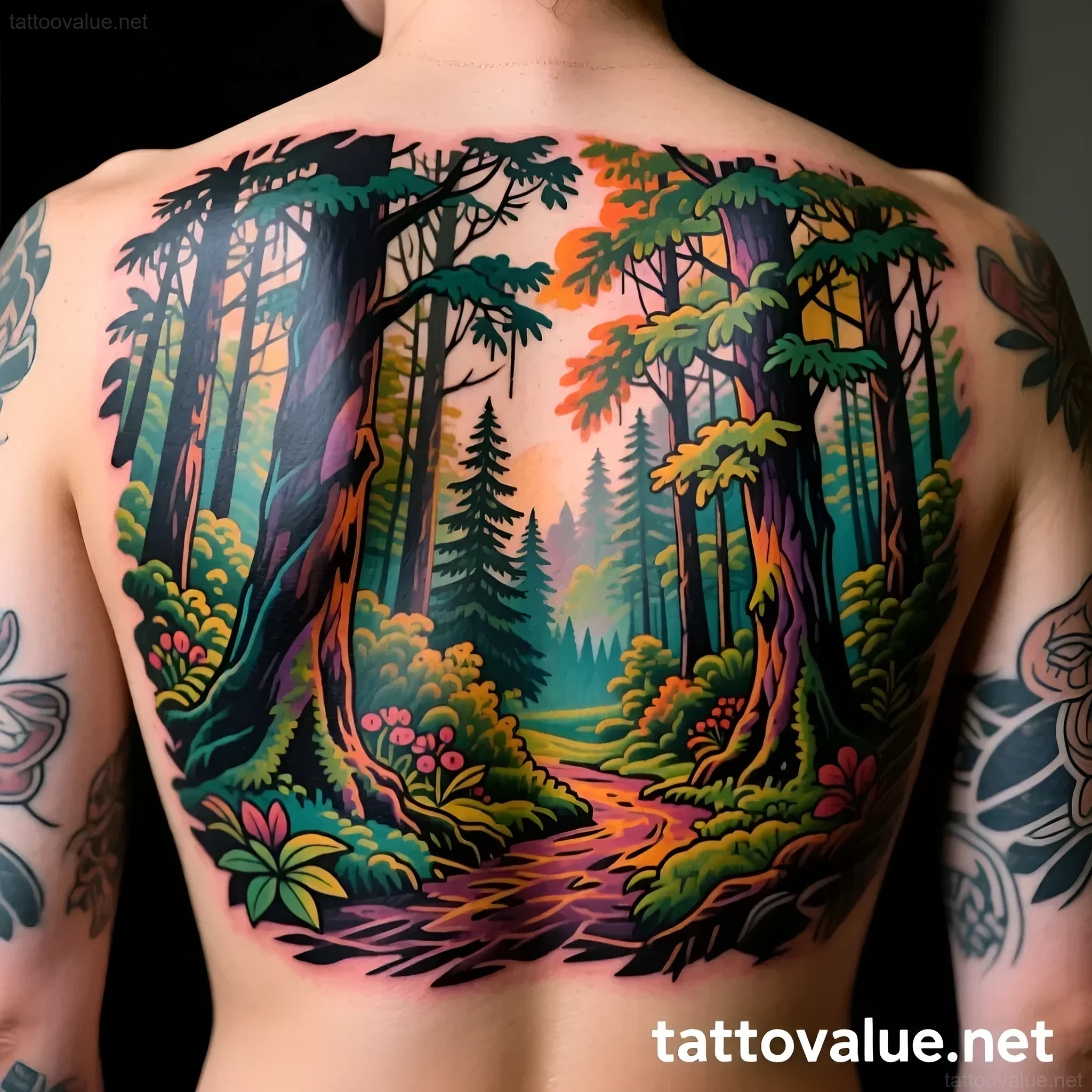 Изображение раздела 'Aftercare & Maintenance: Keeping Your Back Piece Vibrant' в статье про The pros and cons of getting your whole back tatto