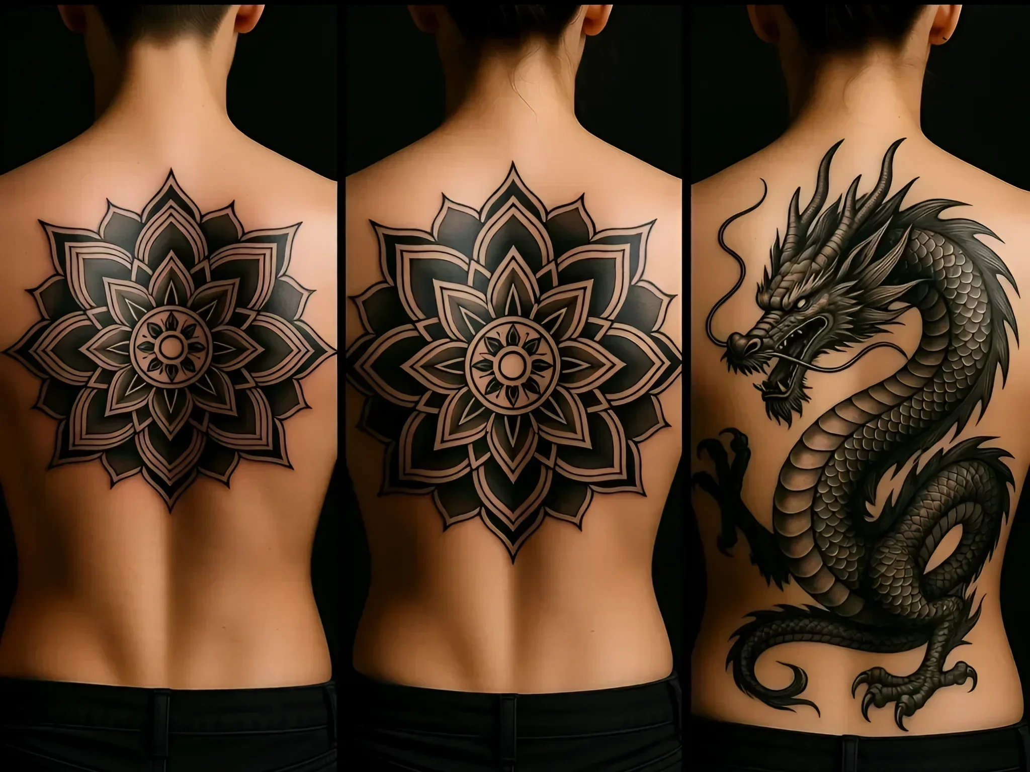 Изображение раздела 'Popular Full Back Tattoo Variations & Inspiration' в статье про The pros and cons of getting your whole back tatto