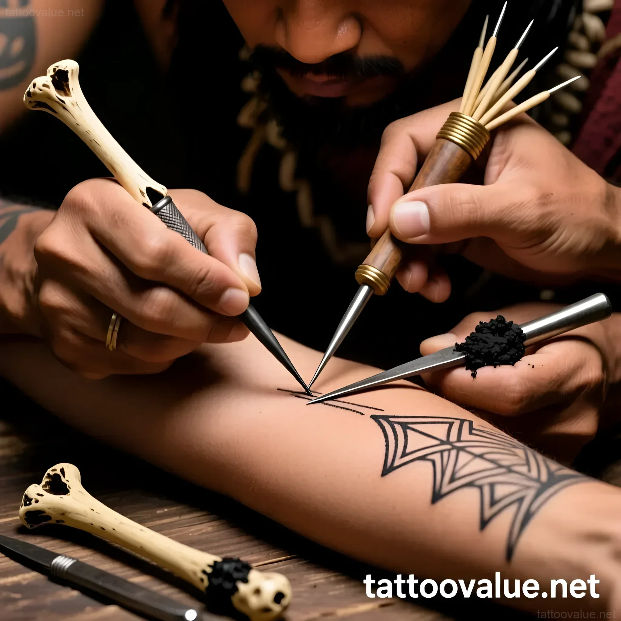 Изображение раздела 'Techniques of the Ancients: How Were Early Tattoos Applied?' в статье про The world's oldest tattoos