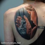 photo tattoo mirror 05.12.2018 №084 - Example tattoo pattern with mirror - tattoovalue.net