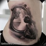 photo tattoo mirror 05.12.2018 №119 - Example tattoo pattern with mirror - tattoovalue.net