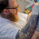 photo tattoo mirror 05.12.2018 №162 - Example tattoo pattern with mirror - tattoovalue.net