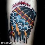 photo tattoo umbrella 06.12.2018 №018 - example of tattoo design umbrella - tattoovalue.net