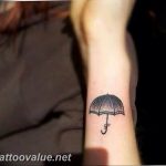 photo tattoo umbrella 06.12.2018 №131 - example of tattoo design umbrella - tattoovalue.net