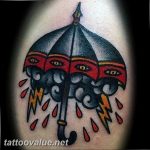 photo tattoo umbrella 06.12.2018 №024 - example of tattoo design umbrella - tattoovalue.net