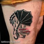 photo tattoo umbrella 06.12.2018 №043 - example of tattoo design umbrella - tattoovalue.net
