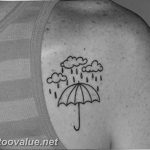 photo tattoo umbrella 06.12.2018 №046 - example of tattoo design umbrella - tattoovalue.net