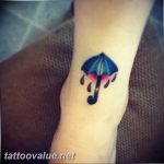 photo tattoo umbrella 06.12.2018 №047 - example of tattoo design umbrella - tattoovalue.net