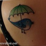 photo tattoo umbrella 06.12.2018 №052 - example of tattoo design umbrella - tattoovalue.net