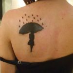photo tattoo umbrella 06.12.2018 №066 - example of tattoo design umbrella - tattoovalue.net