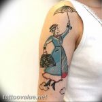 photo tattoo umbrella 06.12.2018 №075 - example of tattoo design umbrella - tattoovalue.net