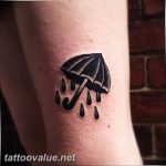photo tattoo umbrella 06.12.2018 №077 - example of tattoo design umbrella - tattoovalue.net