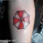 photo tattoo umbrella 06.12.2018 №078 - example of tattoo design umbrella - tattoovalue.net