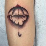 photo tattoo umbrella 06.12.2018 №082 - example of tattoo design umbrella - tattoovalue.net