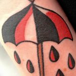 photo tattoo umbrella 06.12.2018 №094 - example of tattoo design umbrella - tattoovalue.net
