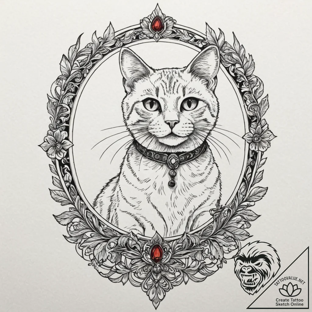 A sketch of baron humbert von gikkingen from... - tattoo sketch (№1751051486_0, 27.06.2025 19:11) — tattoovalue.net