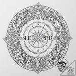 A linework tattoo of the seven deadly sins wr… – tattoo sketch (№1751052840_0, 27.06.2025 19:34) — tattoovalue.net