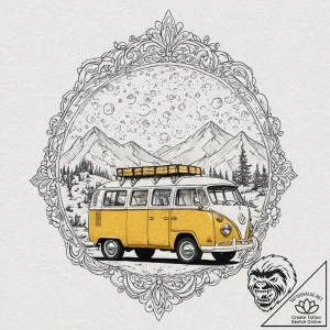 A sketch of the main characters from little m… – tattoo sketch (№1751053590_0, 27.06.2025 19:46) — tattoovalue.net