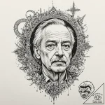 A trash polka sketch of the surrealist imager… – tattoo sketch (№1751056591_0, 27.06.2025 20:36) — tattoovalue.net
