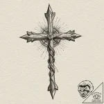 Stoker, artistic tattoo sketch, minimalist ap… – tattoo sketch (№1751056703_0, 27.06.2025 20:38) — tattoovalue.net