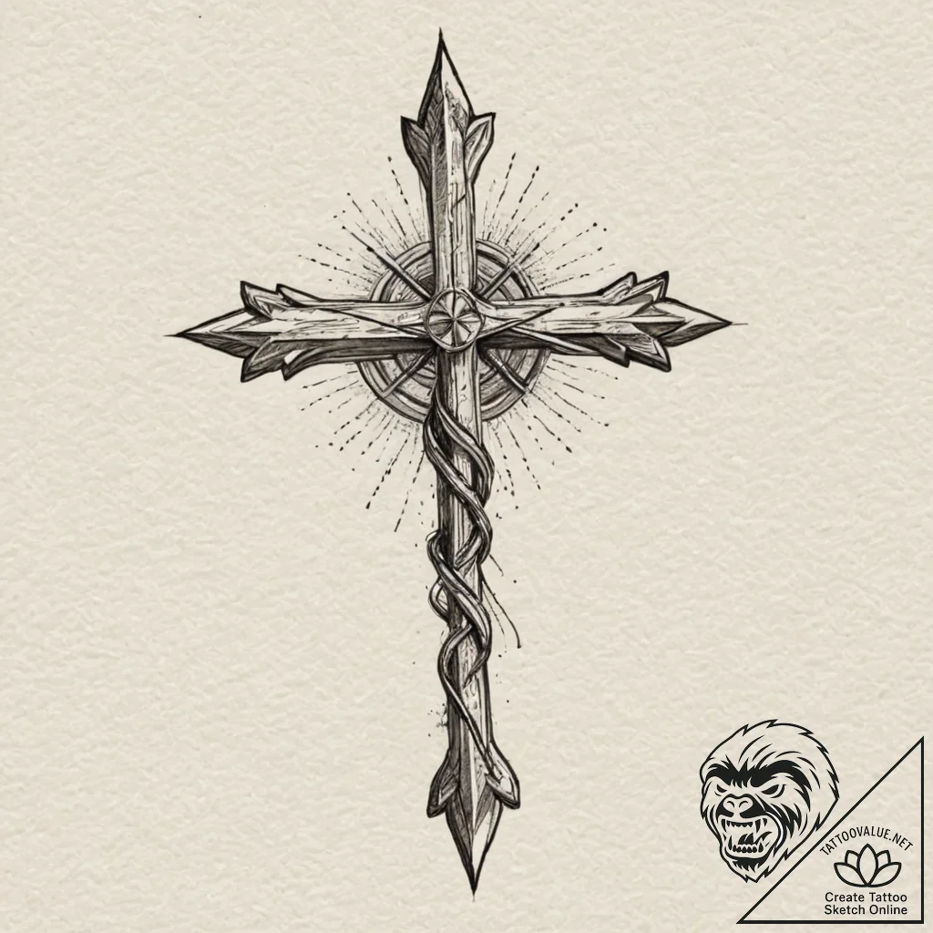 Stoker, artistic tattoo sketch, minimalist ap... - tattoo sketch (№1751056703_0, 27.06.2025 20:38) — tattoovalue.net