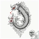 A watercolor sketch of the map of colombia, w… – tattoo sketch (№1751057910_0, 27.06.2025 20:58) — tattoovalue.net