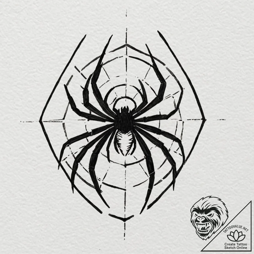 Spider-man (mcu, sony, spider-verse), concept... - tattoo sketch (№1751059241_0, 27.06.2025 21:20) — tattoovalue.net