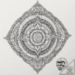 A linework tattoo of the capsule corp logo,,… – tattoo sketch (№1751060004_0, 27.06.2025 21:33) — tattoovalue.net