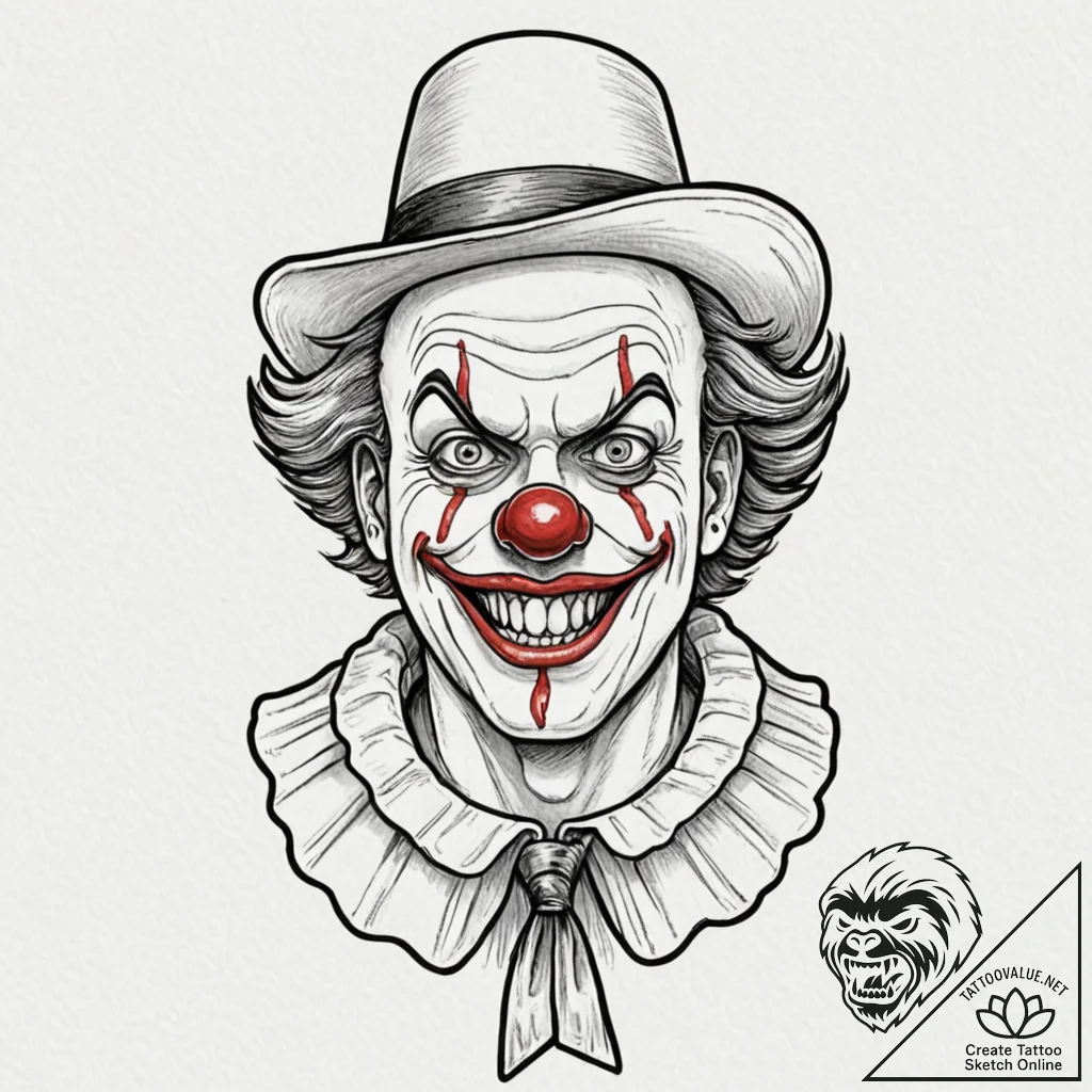 A neo-traditional portrait of captain spauldi... - tattoo sketch (№1751061386_0, 27.06.2025 21:56) — tattoovalue.net