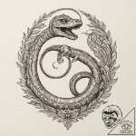 A graphic novel panel of paul riding a sandwo… – tattoo sketch (№1751062501_0, 27.06.2025 22:15) — tattoovalue.net