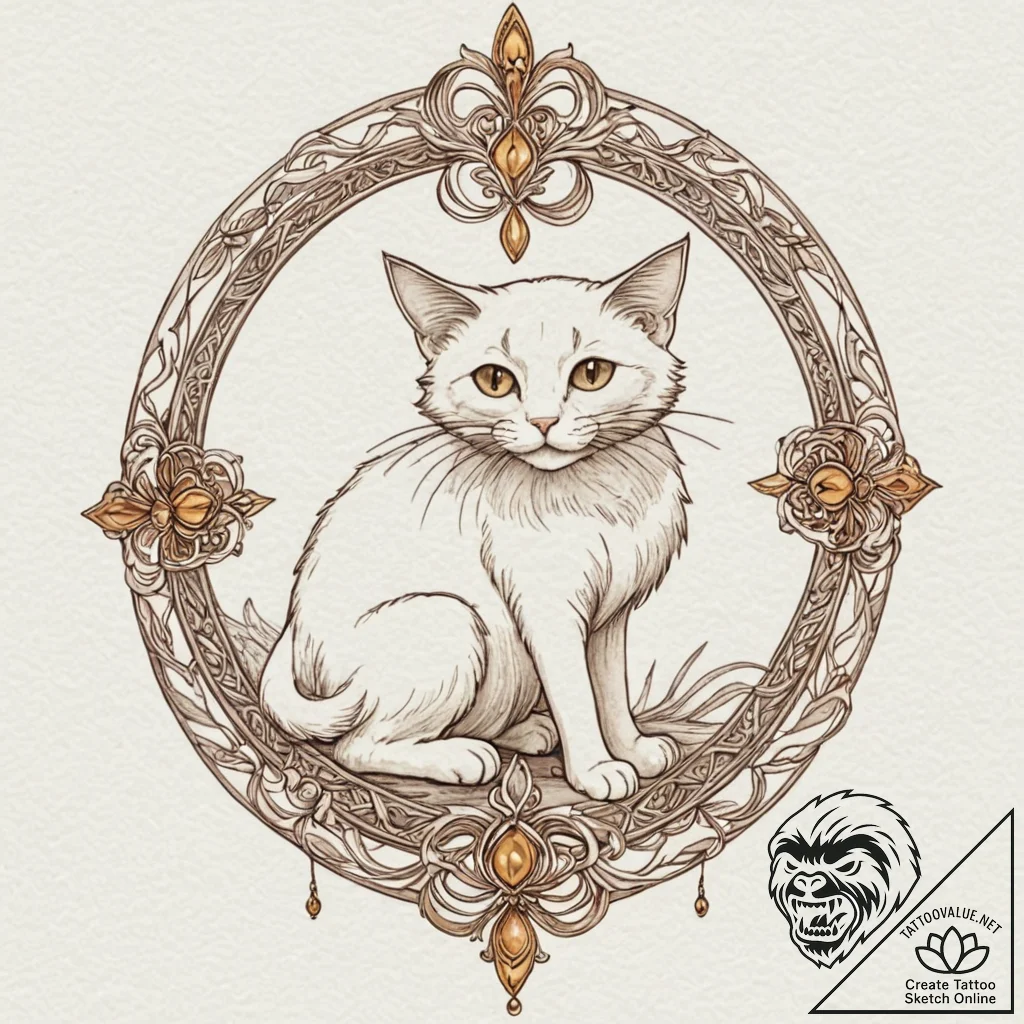 A watercolor sketch of the animated "a dream... - tattoo sketch (№1751066784_0, 27.06.2025 23:26) — tattoovalue.net