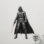 A tattoo flash sheet of lightsabers: luke’s,… – tattoo sketch (№1751067181_0, 27.06.2025 23:33) — tattoovalue.net