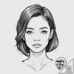 A neo-traditional portrait of the main charac… – tattoo sketch (№1751072915_0, 28.06.2025 01:08) — tattoovalue.net