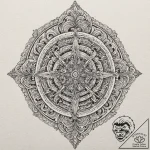Time machine, ink illustration for tattoo, or… – tattoo sketch (№1751074997_0, 28.06.2025 01:43) — tattoovalue.net