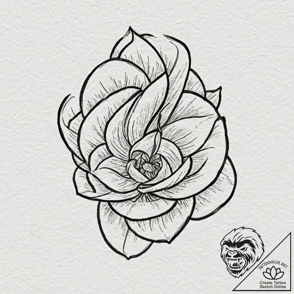Anarchy, artistic tattoo sketch, unique desig... - tattoo sketch (№1751077729_0, 28.06.2025 02:28) — tattoovalue.net
