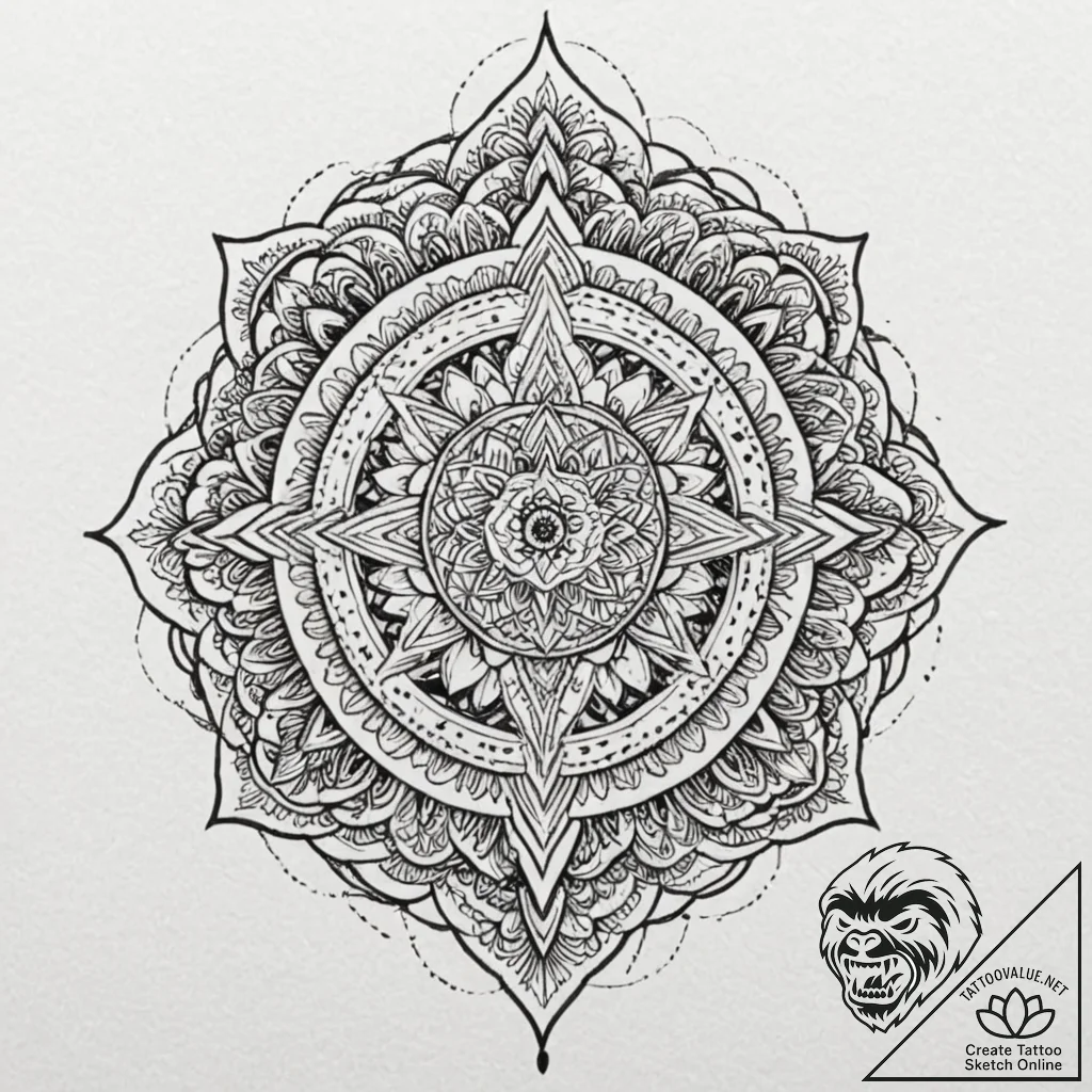 A graphic novel portrait of moff gideon with... - tattoo sketch (№1751079801_0, 28.06.2025 03:03) — tattoovalue.net